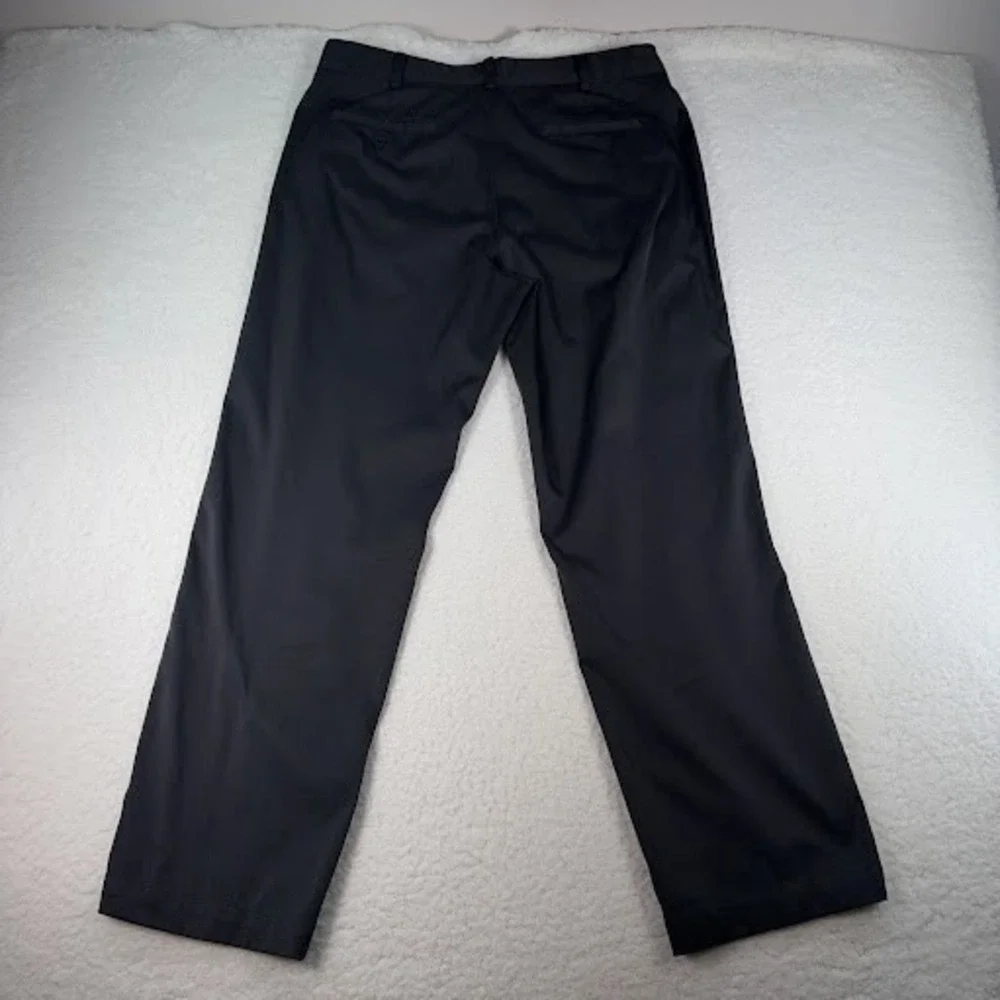 Nike Golf Dri-Fit Golf Pants Mens 34x30 fits 36x30 Black Active Golfing